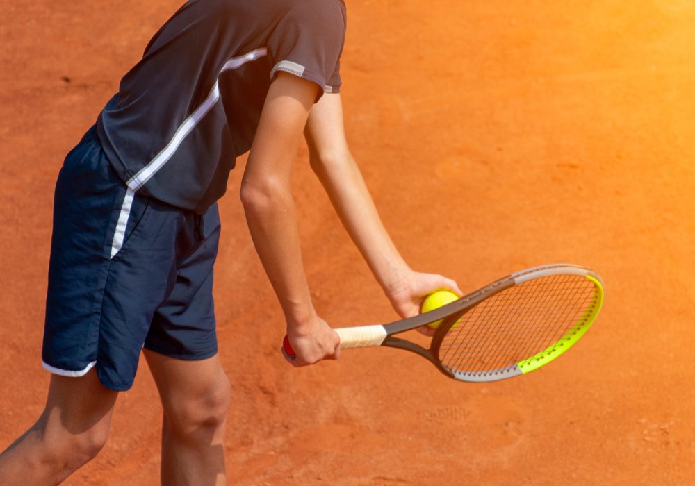Tennis sur terre battue